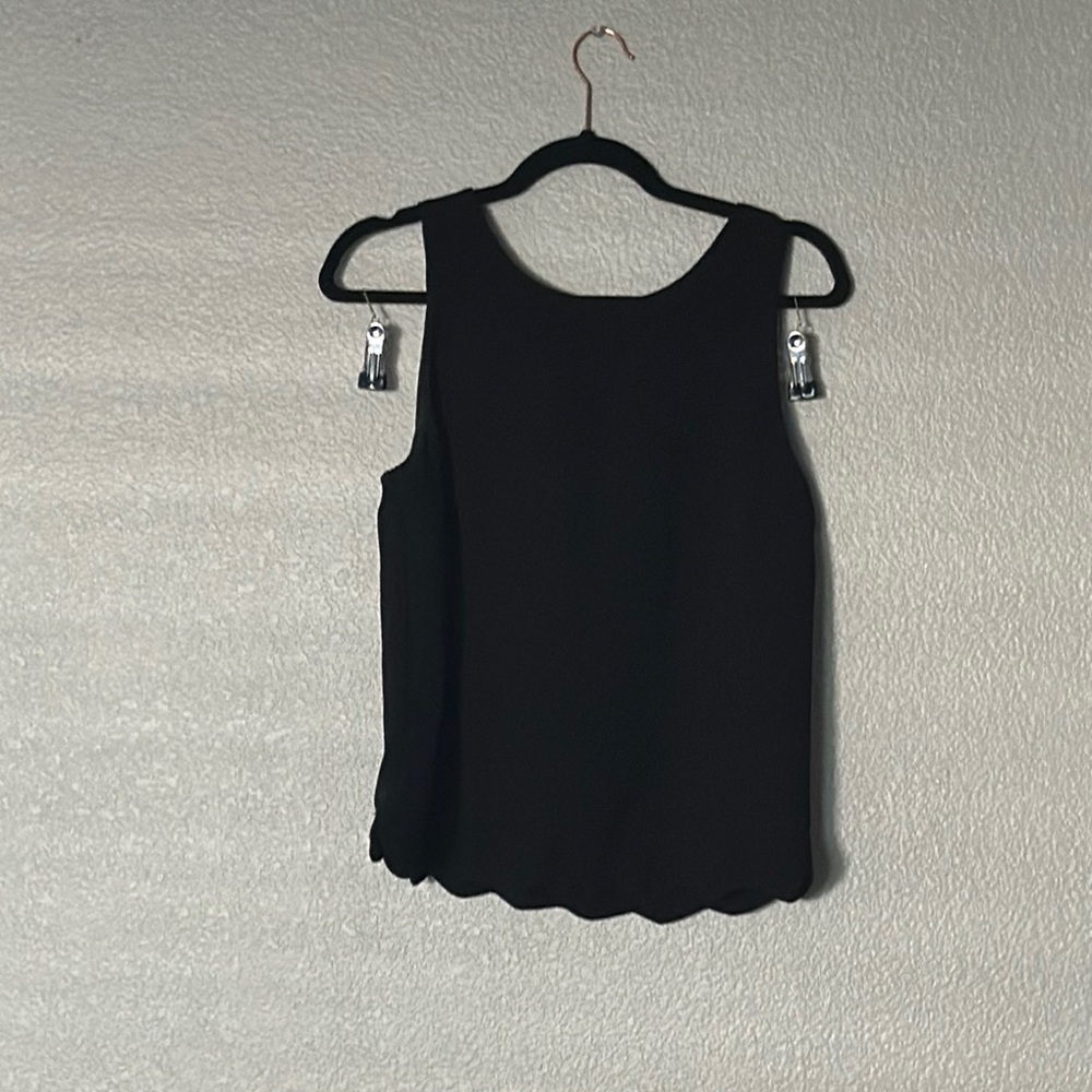 Elegant Black Sleeveless Top
